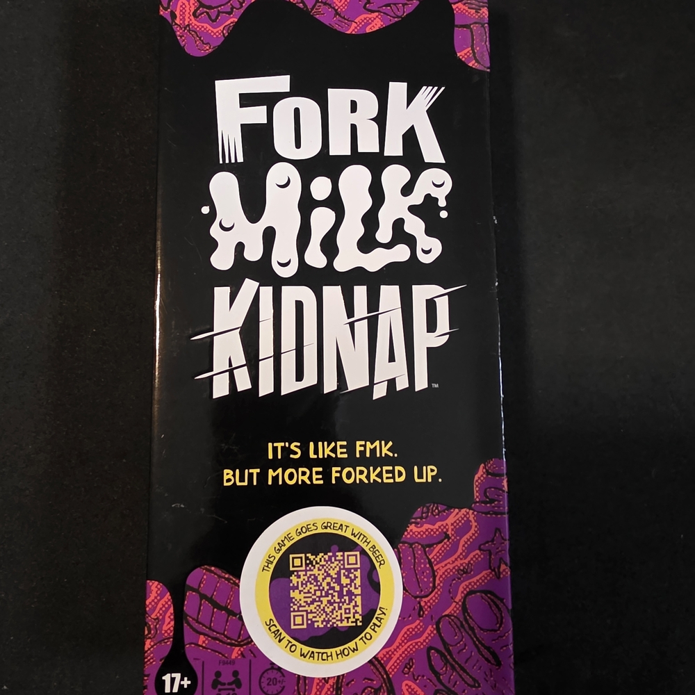 Hasbro Adult Party Game Box - Black & Purple Packaging